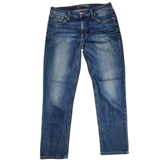 Joe’s Jeans Marcia Wash Blue Denim Mid-rise Straight Leg Cropped size 27 - Picture 1 of 8